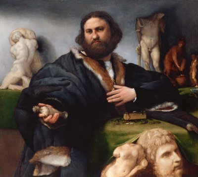 Andrea Odoni (1488-1545) by Lorenzo Lotto